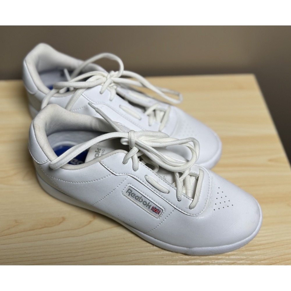 Size 7 - Reebok Princess Wide White W